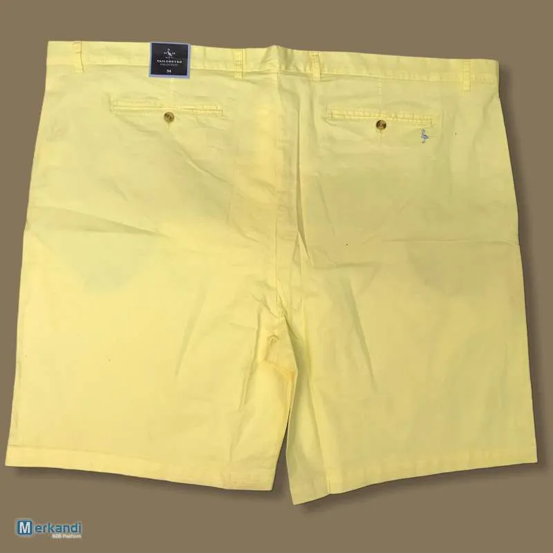 PANTALONES CORTOS DE VERANO GRANDES PARA HOMBRE DE ALTA CALIDAD | MEZCLA DE ALGODóN | TAMAñOS 42
