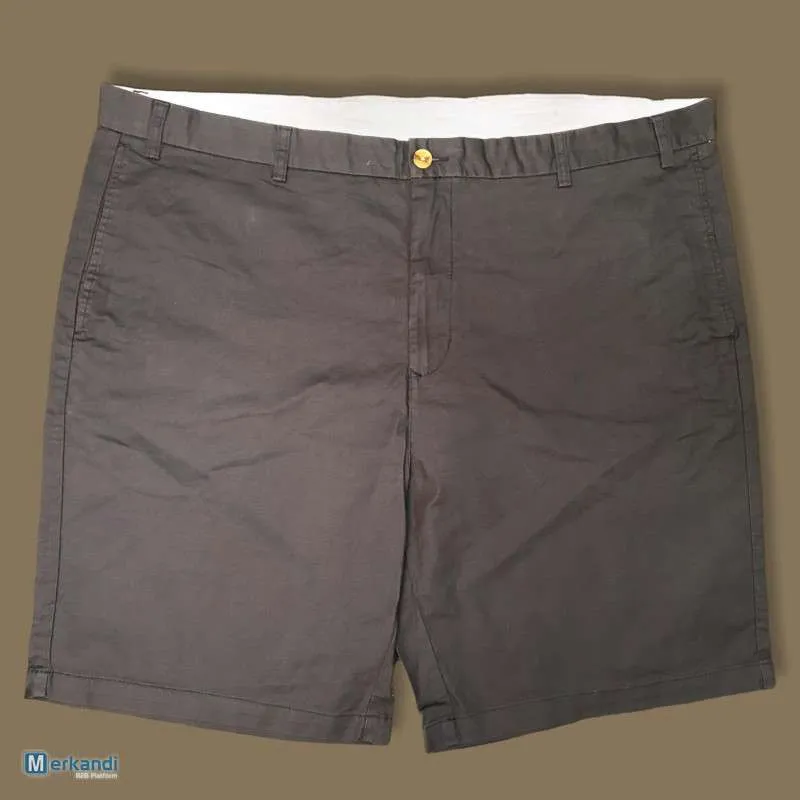 PANTALONES CORTOS DE VERANO GRANDES PARA HOMBRE DE ALTA CALIDAD | MEZCLA DE ALGODóN | TAMAñOS 42