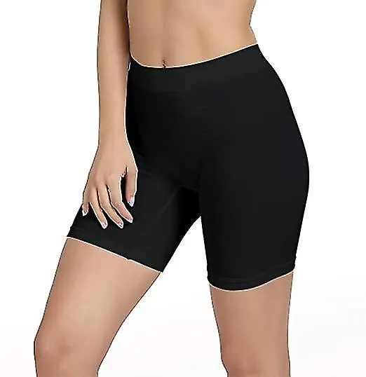 Pantalones cortos slip para mujeres Pantalones cortos cómodos Pantalones cortos ultra suaves sin costuras Para debajo de los ves