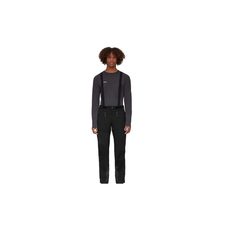 Pantalones Soft Shell para hombre Mammut Taiss Pro SO (Negro)