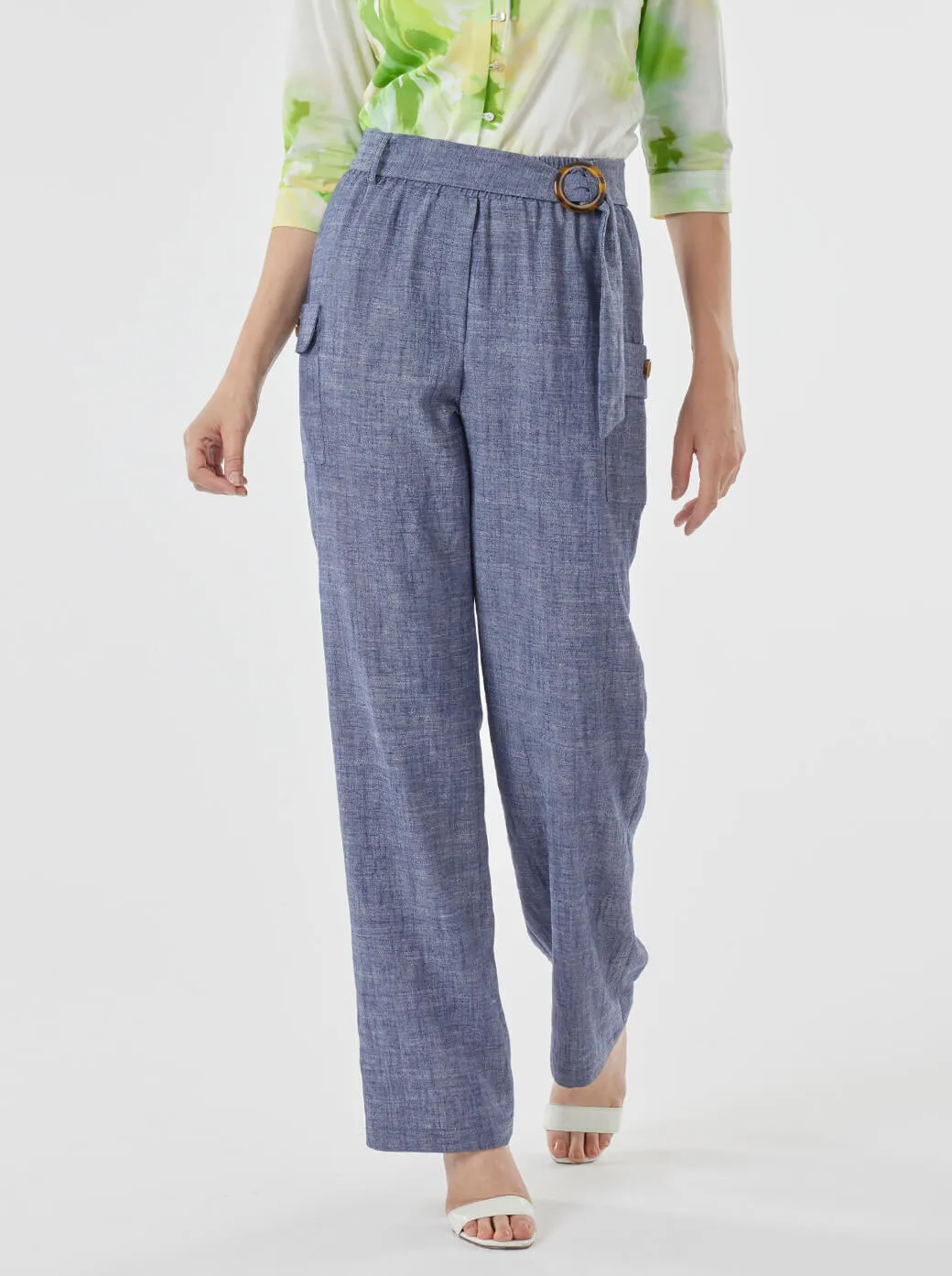 Pantalón azul Fabia