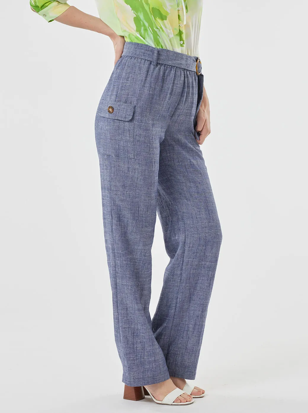 Pantalón azul Fabia