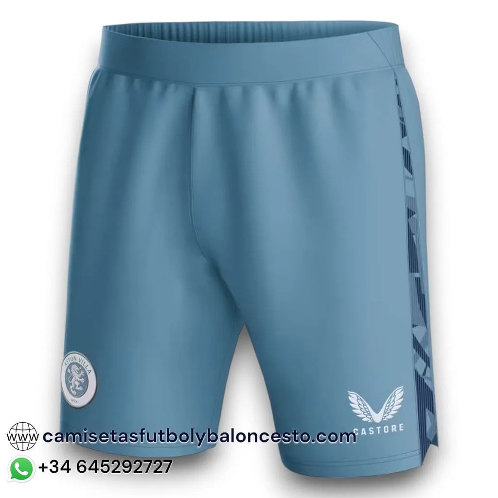 PANTALóN CORTO ASTON VILLA 20232024 ALTERNATIVO