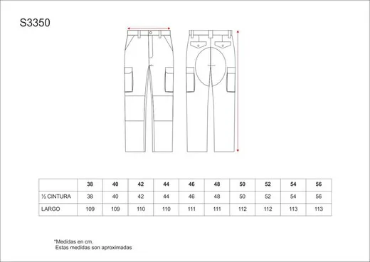 Pantalón de camuflaje con refuerzos y multibolsillos