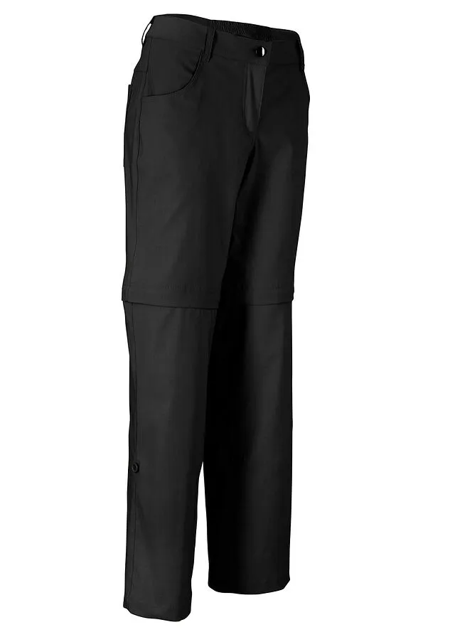 Pantalón funcional con piernas extraíbles Negro