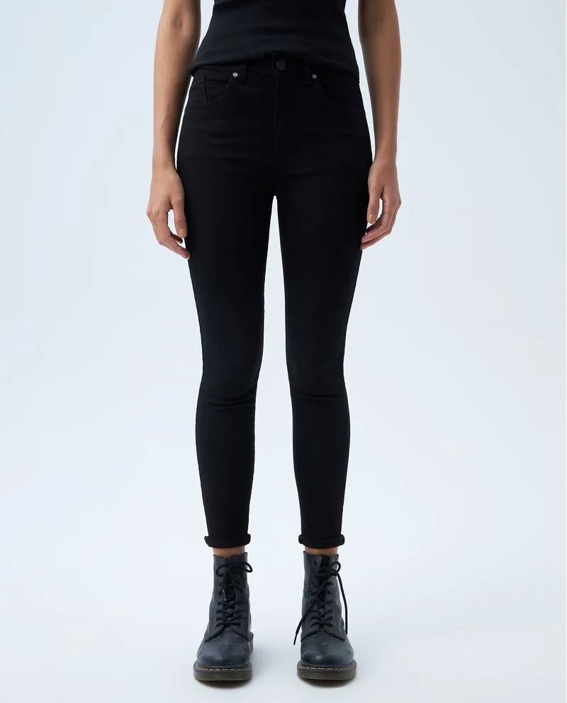 Pantalón tiro alto para mujer