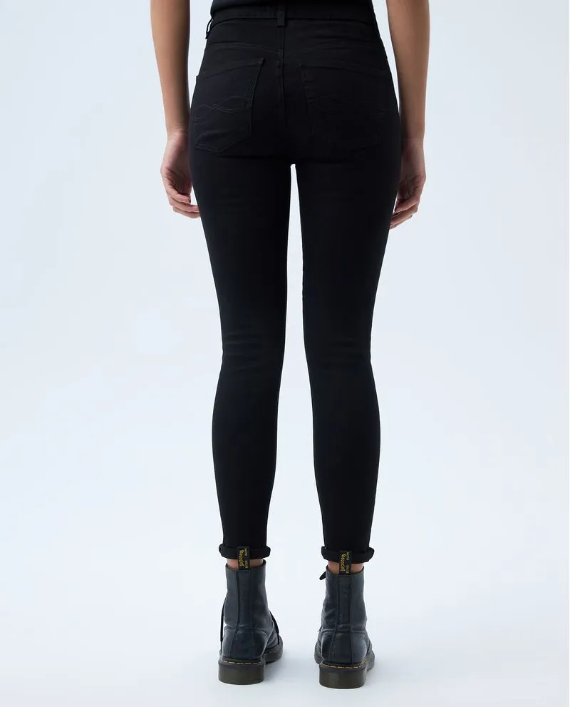 Pantalón tiro alto para mujer