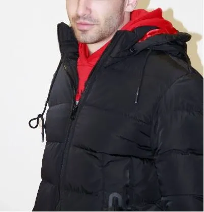 PARKA DE HOMBRE LOWCOSTMANIA 4487 NEGRO