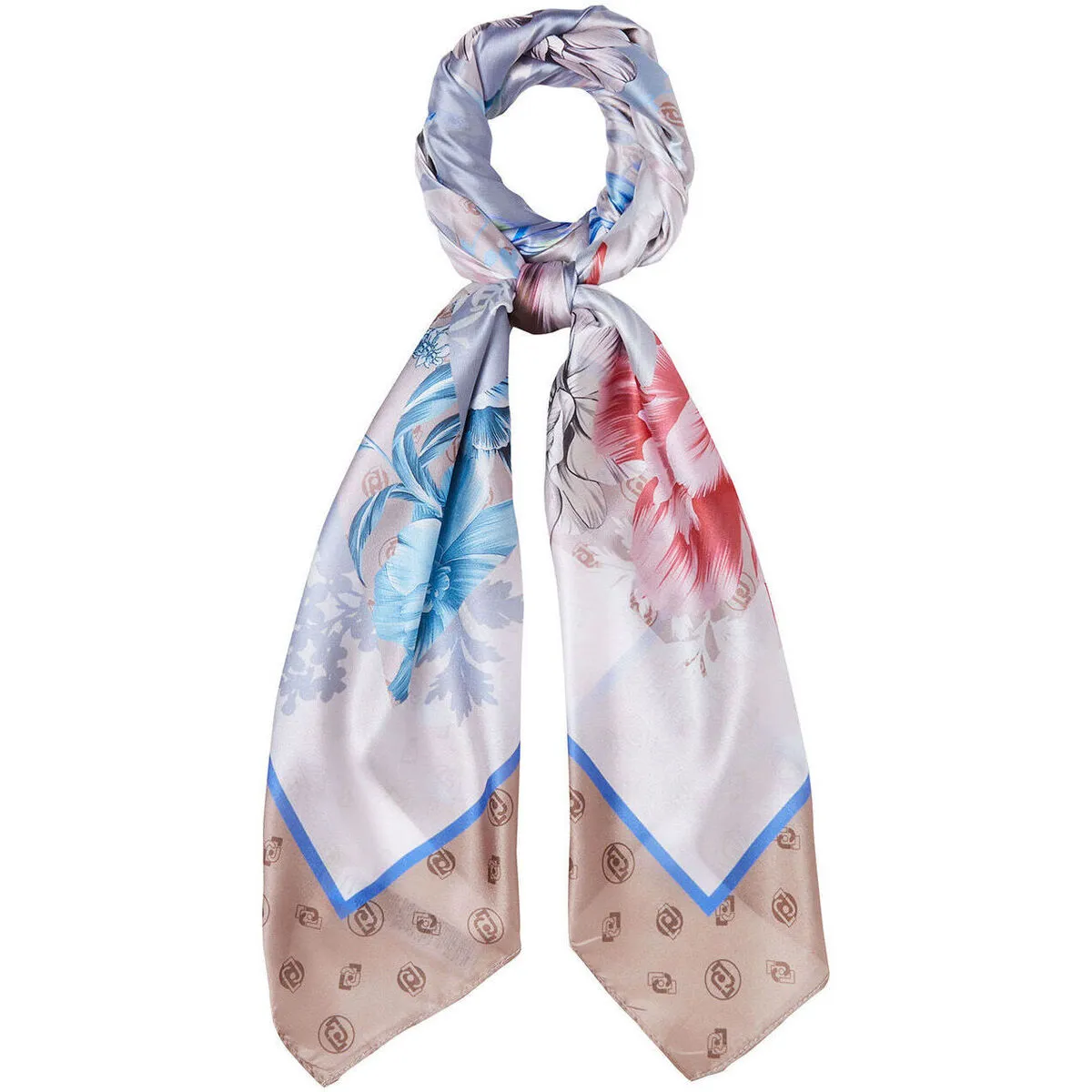 Pañuelo con estampado floral