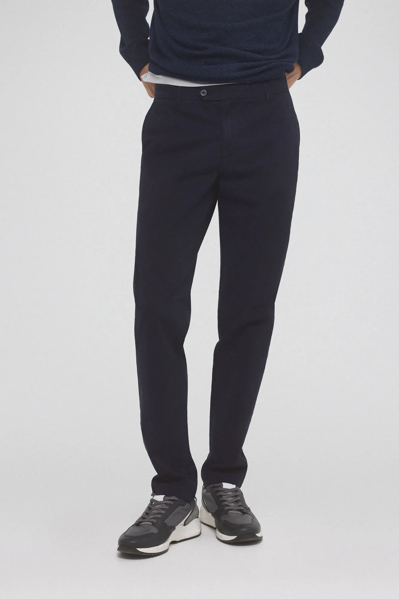 Pedro del Hierro Pantalón chino premium flex slim fit
