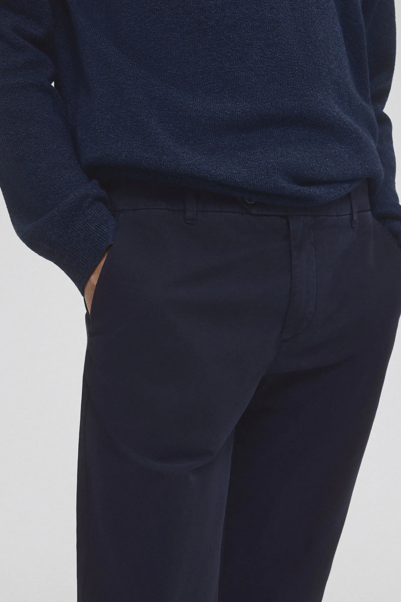 Pedro del Hierro Pantalón chino premium flex slim fit