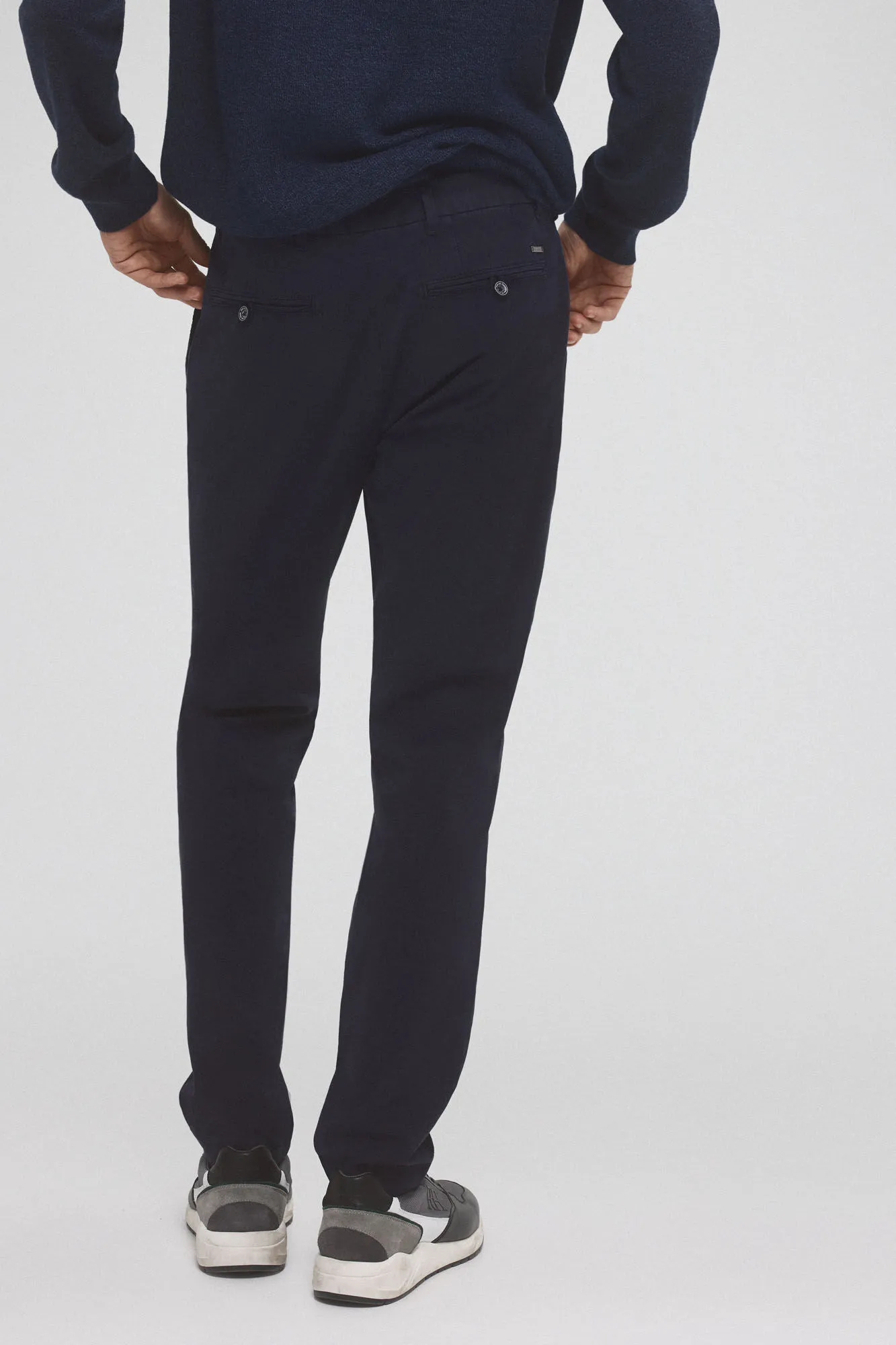 Pedro del Hierro Pantalón chino premium flex slim fit