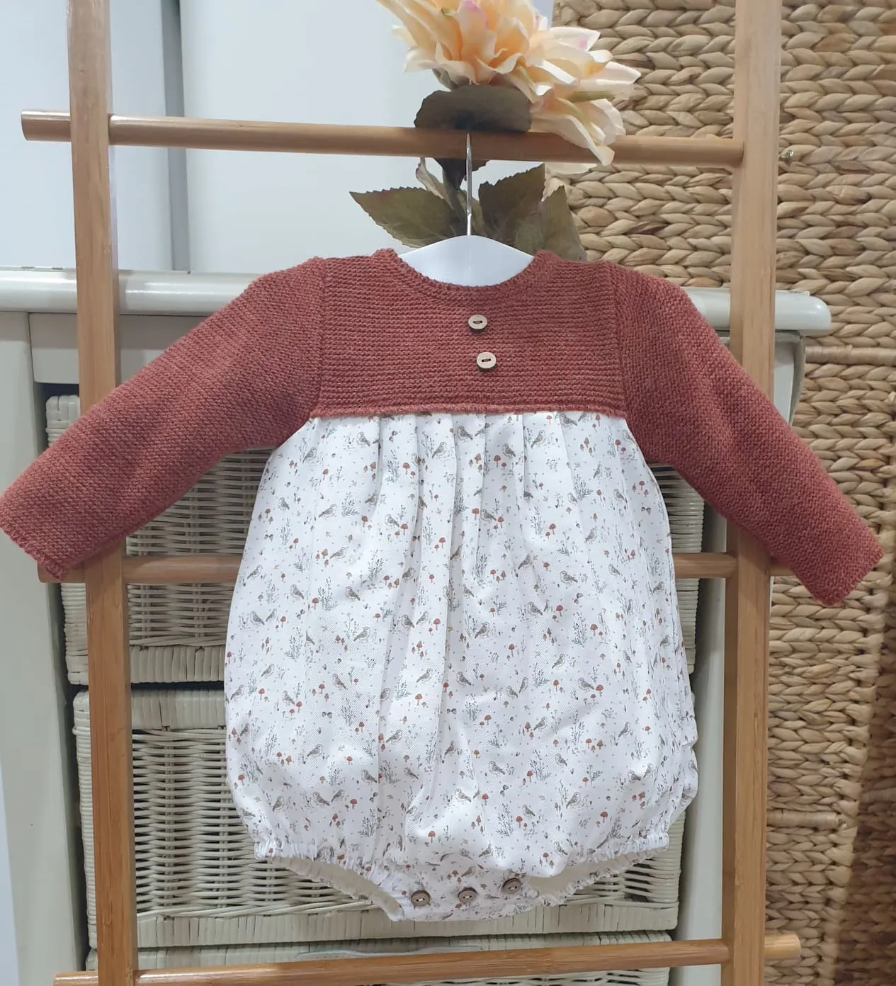 Pelele Bebé Cuerpo punto Mebi Teja R200764
