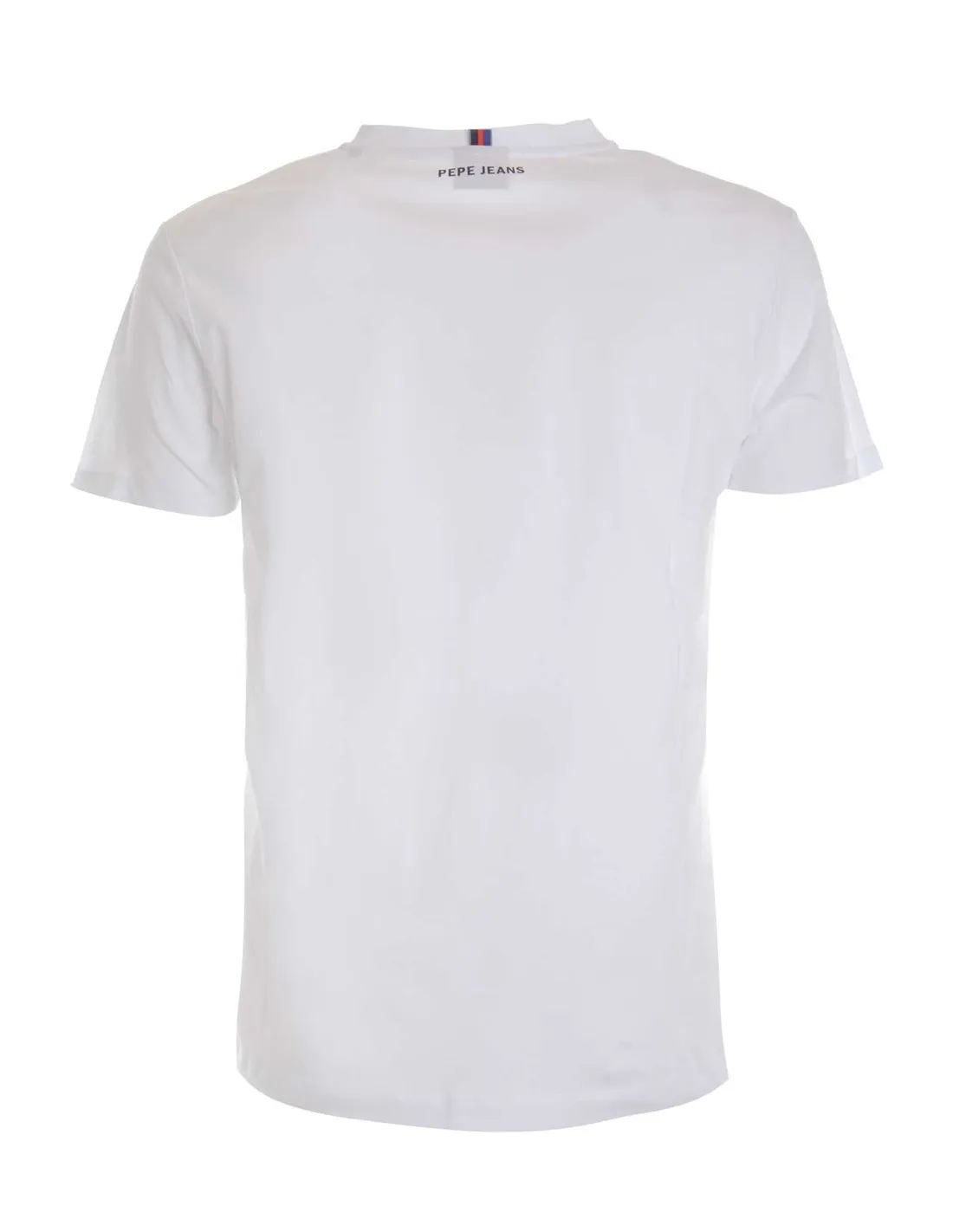 PEPE JEANS  CAMISETA BLANCA RED BULL RACING COLOURBLOCK LOGO RM500001 HOMBRE