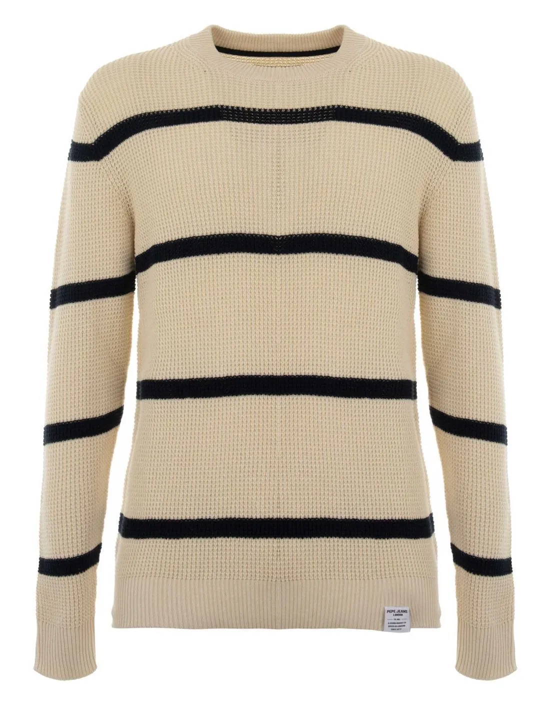 PEPE JEANS  JERSEY IVORY WHITE CAIRO PM702444 HOMBRE