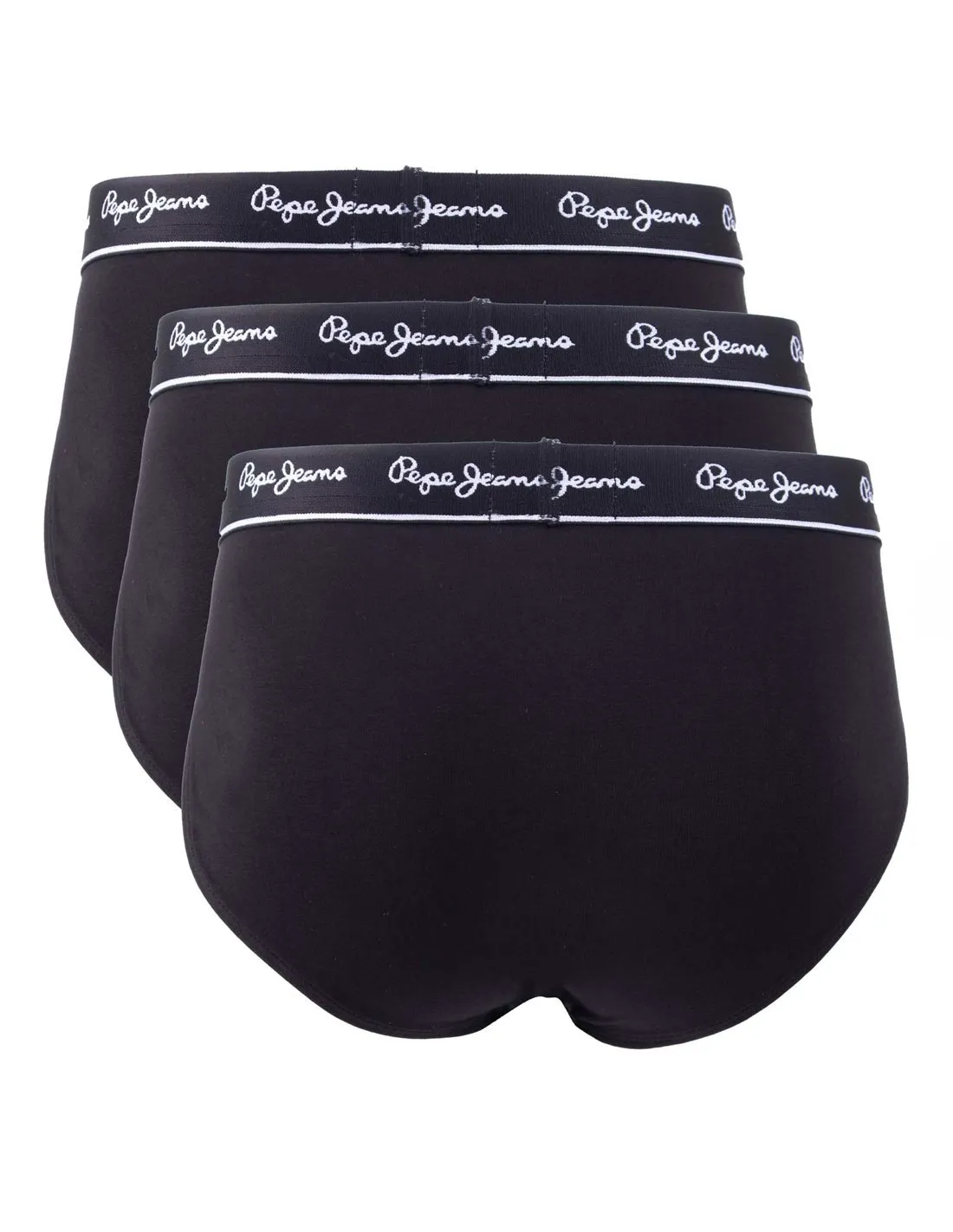 PEPE JEANS  PACK 3 BRIEF NEGROS PMU10970 HOMBRE
