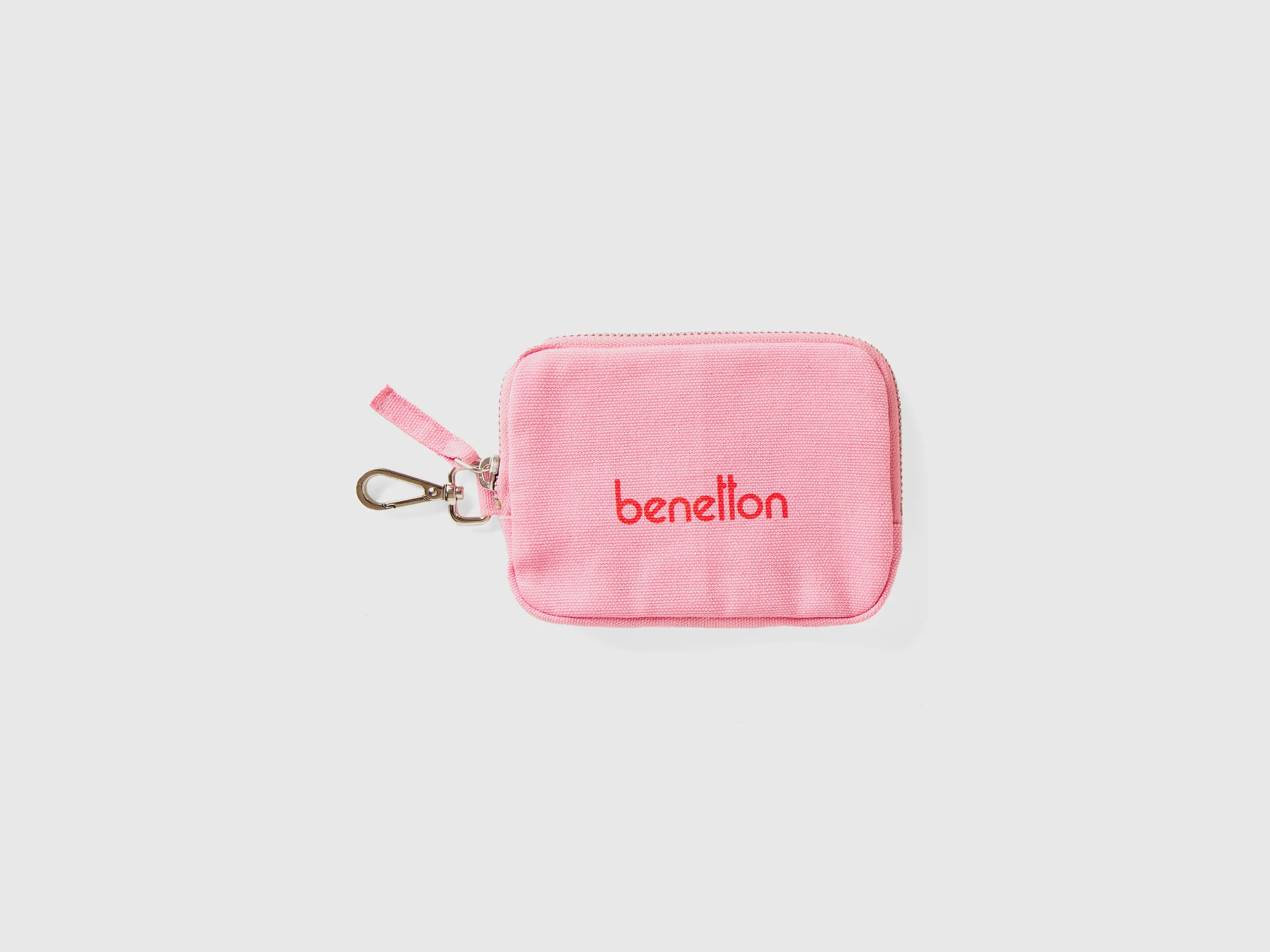 Pink keychain and coin purse