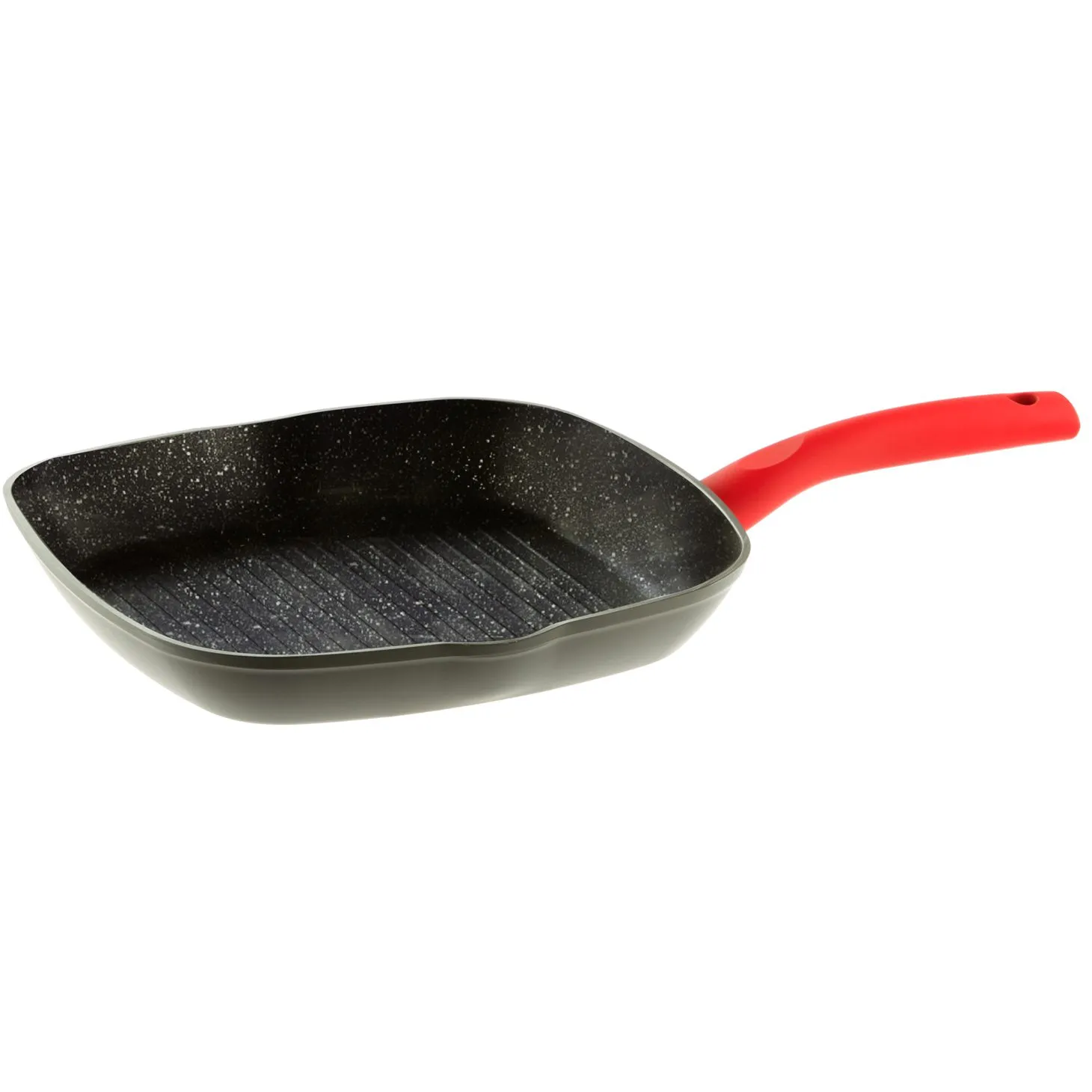 Plancha lisa de aluminio forjado 28 cm línea vulcano