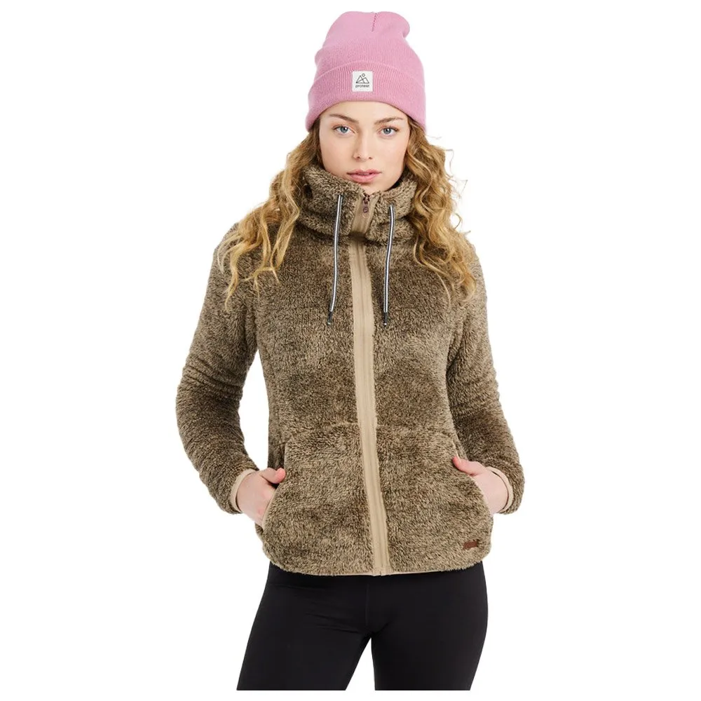 Polar Protest RIRI Full Zip Top Bamboo Beige