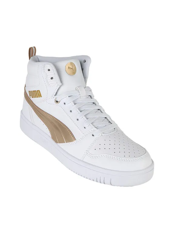 Puma Zapatillas altas de mujer Rebound v6 Mid Metallic Dream