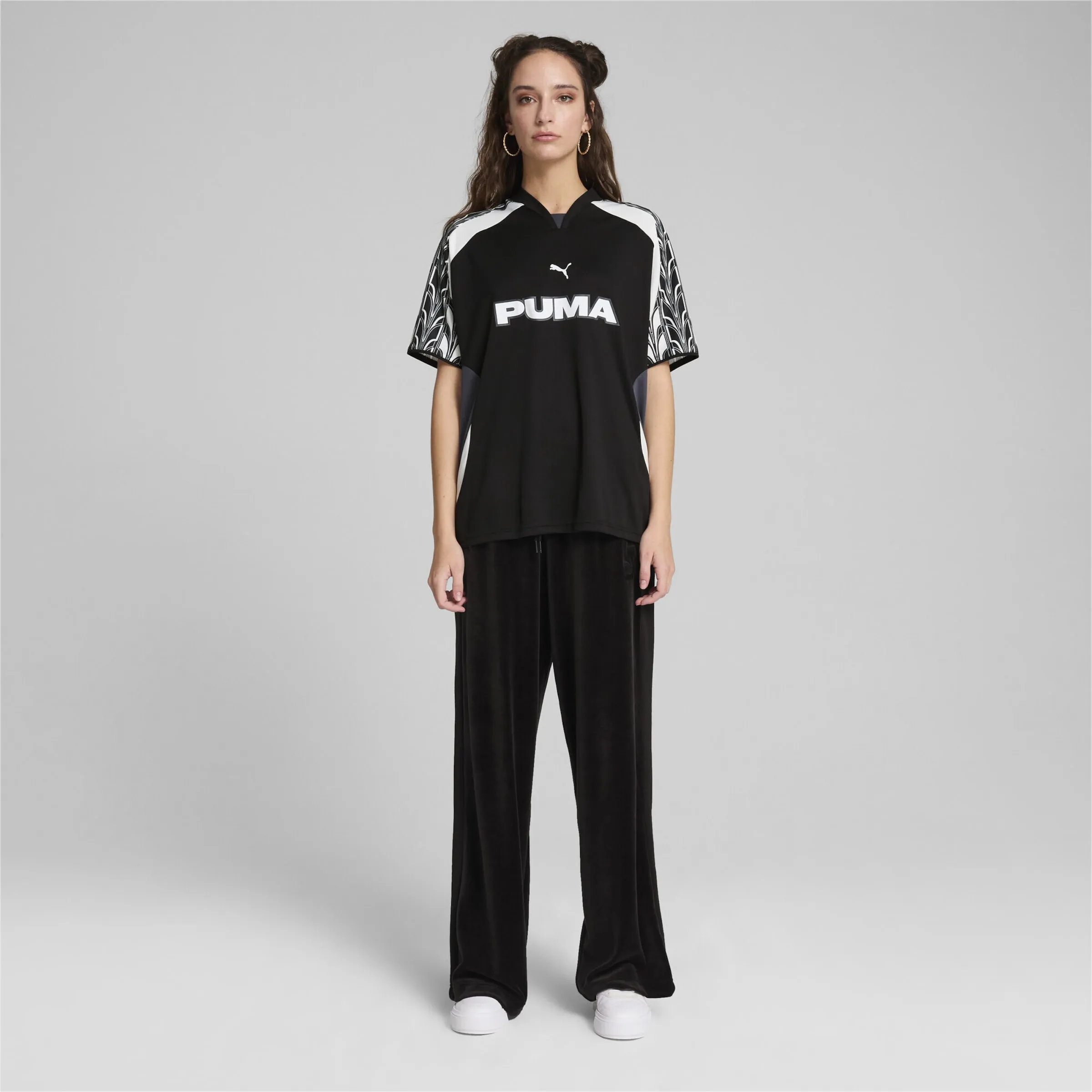 regular Pantalón deportivo 'T7' PUMA en Negro