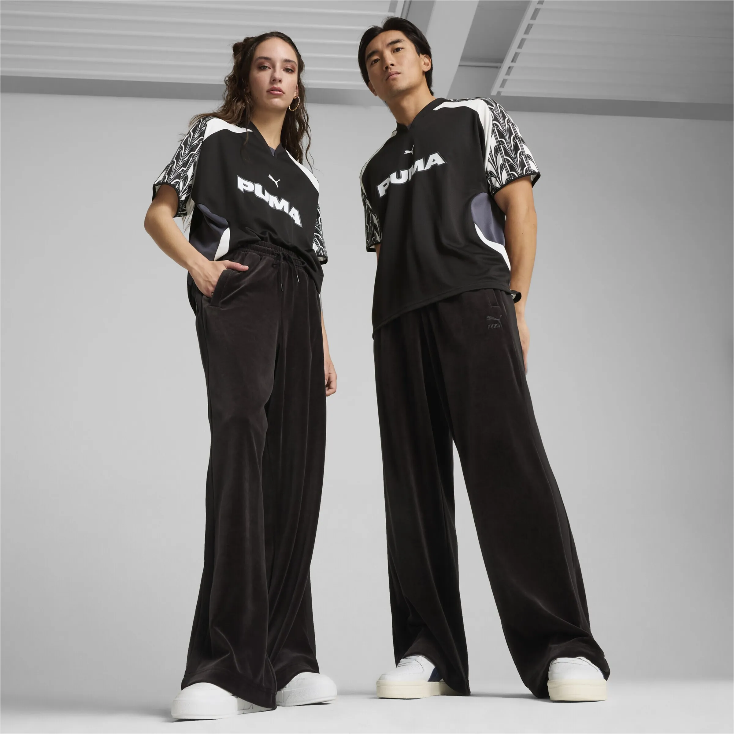 regular Pantalón deportivo 'T7' PUMA en Negro
