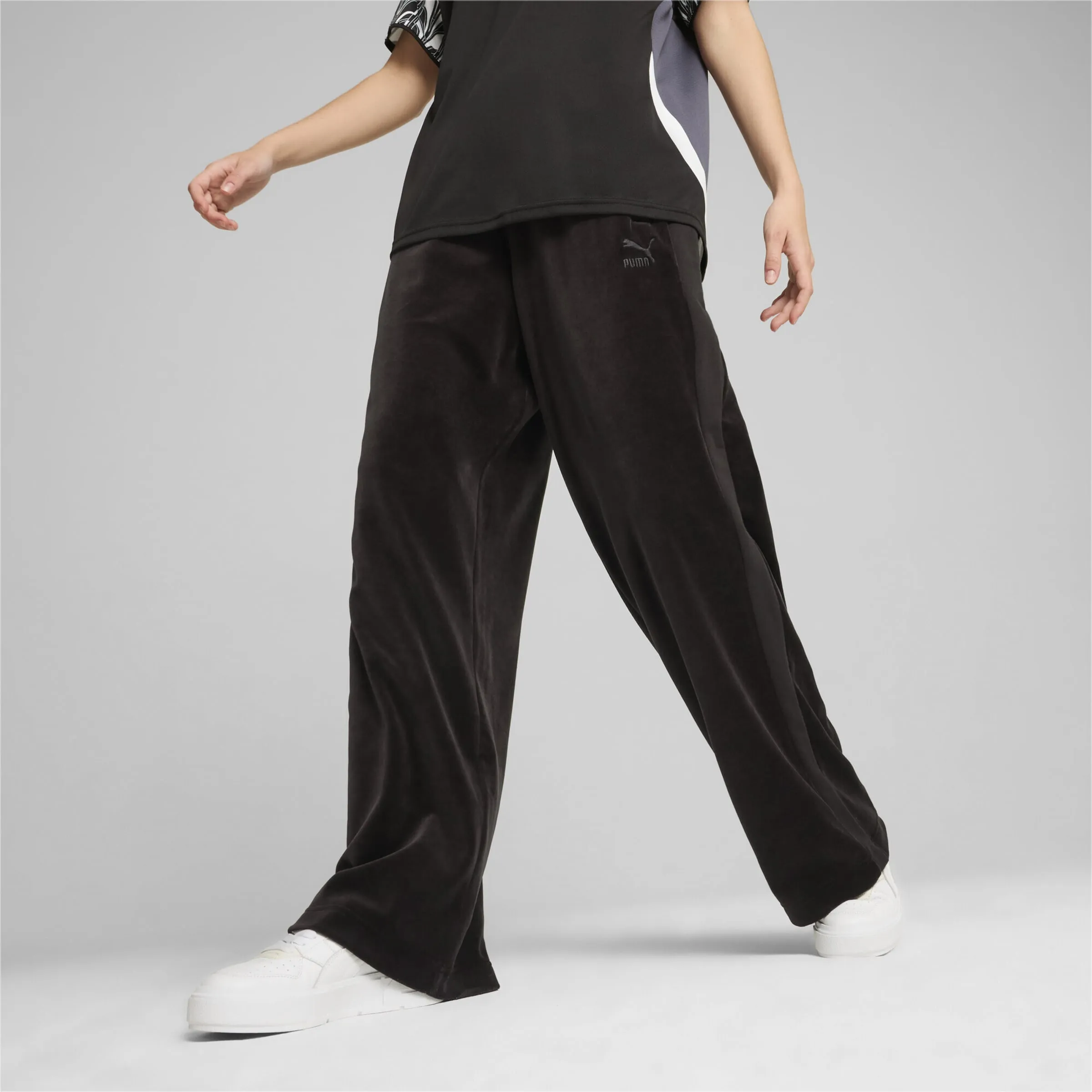 regular Pantalón deportivo 'T7' PUMA en Negro