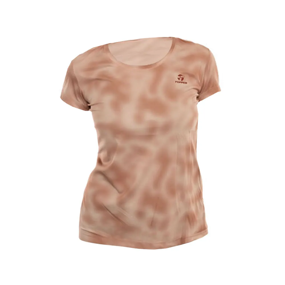 REMERA MUJER TRAINING FULL PRINT