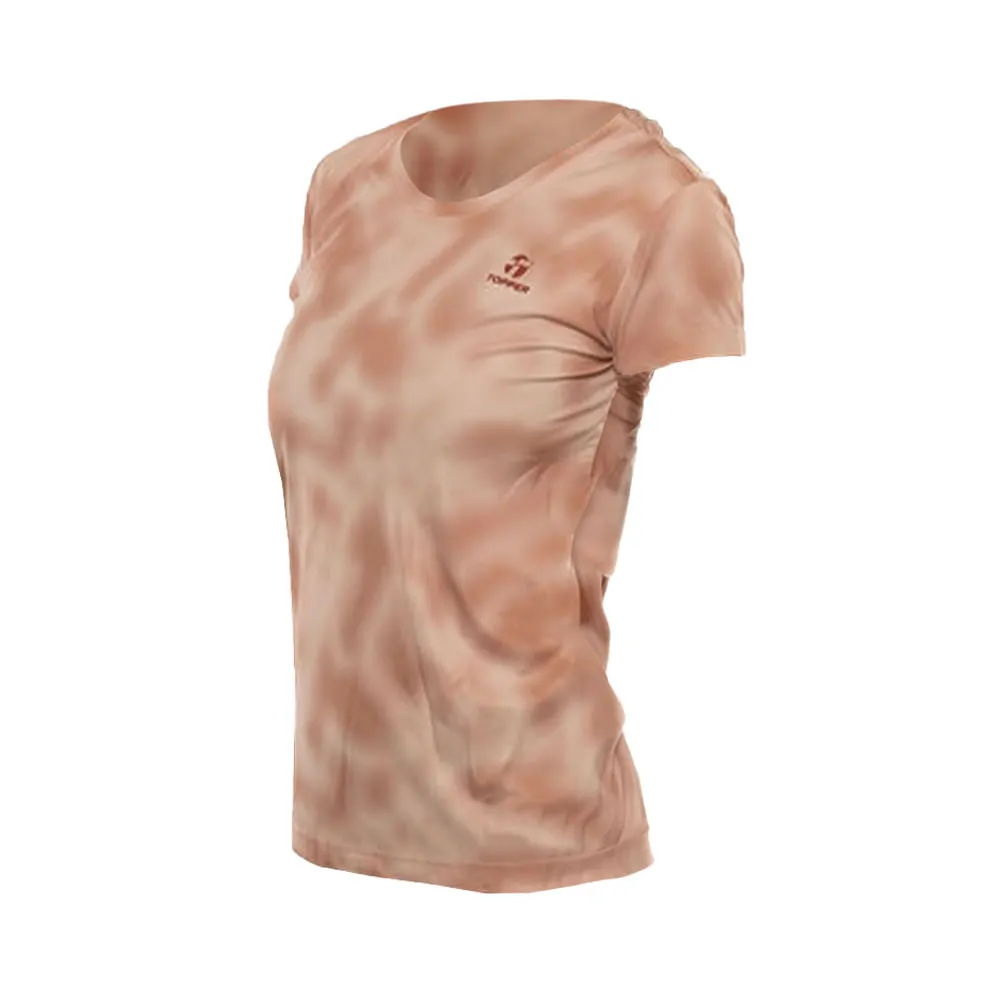 REMERA MUJER TRAINING FULL PRINT