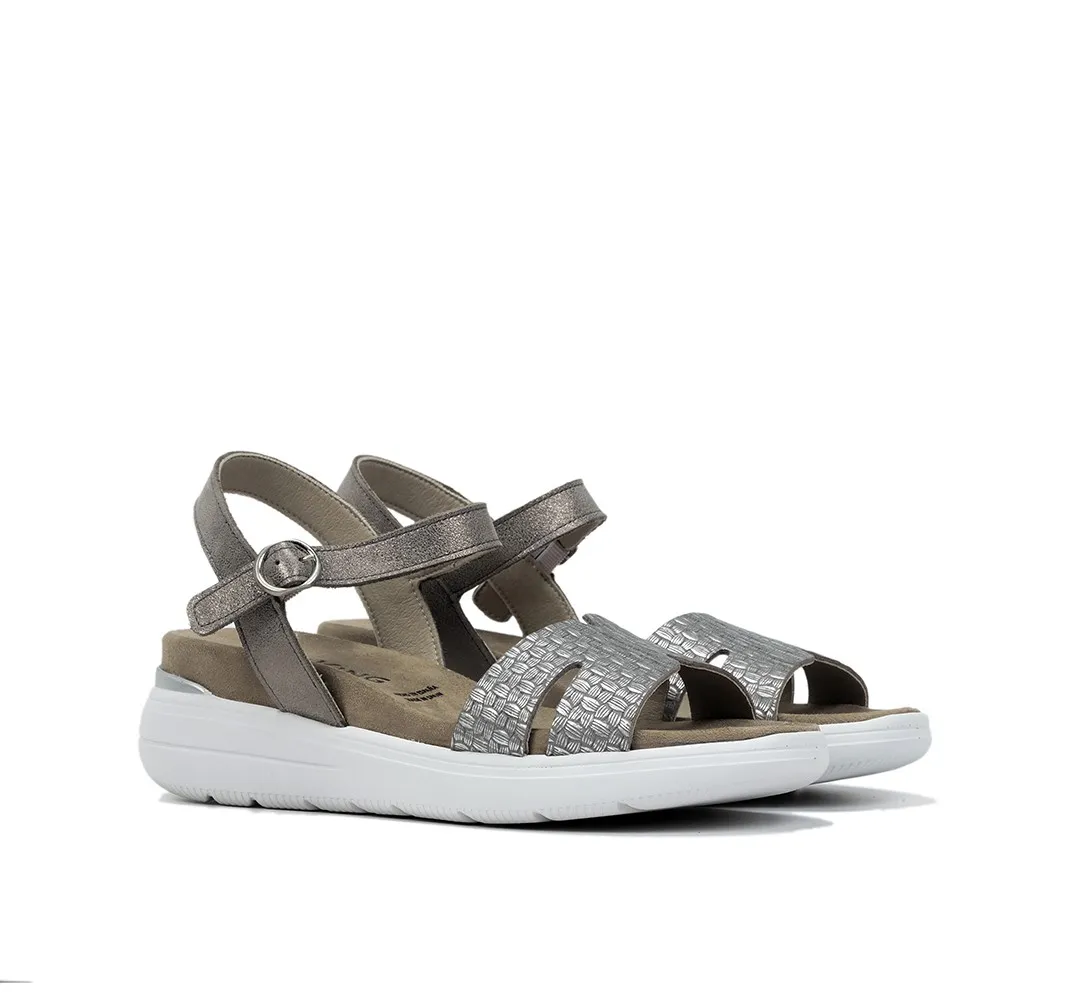 ROCK D8519 Sandalia Plata