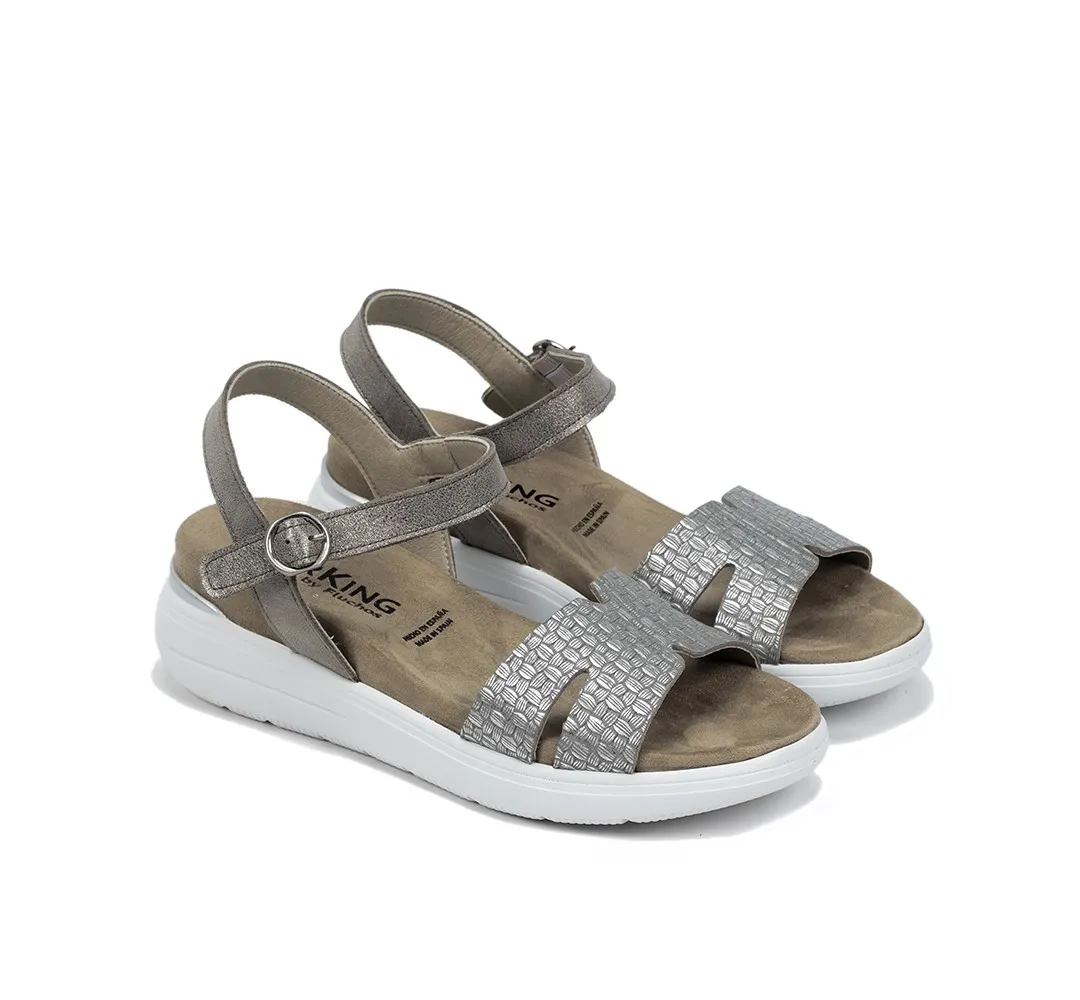 ROCK D8519 Sandalia Plata