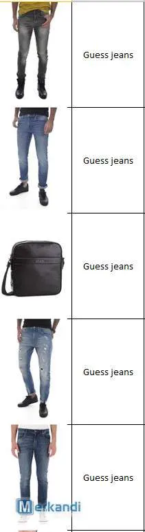 ROPA DE HOMBRE CLEARANCE GUESS INVIERNO 20182019