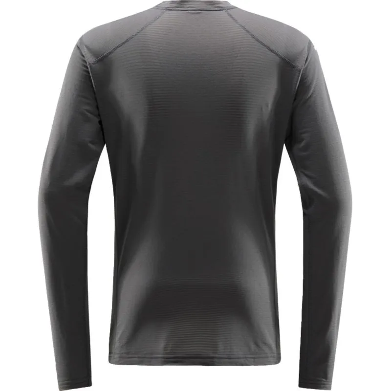Ropa interior técnica para hombre HAGLÖFS L.I.M Mid Roundneck (Magnetite)