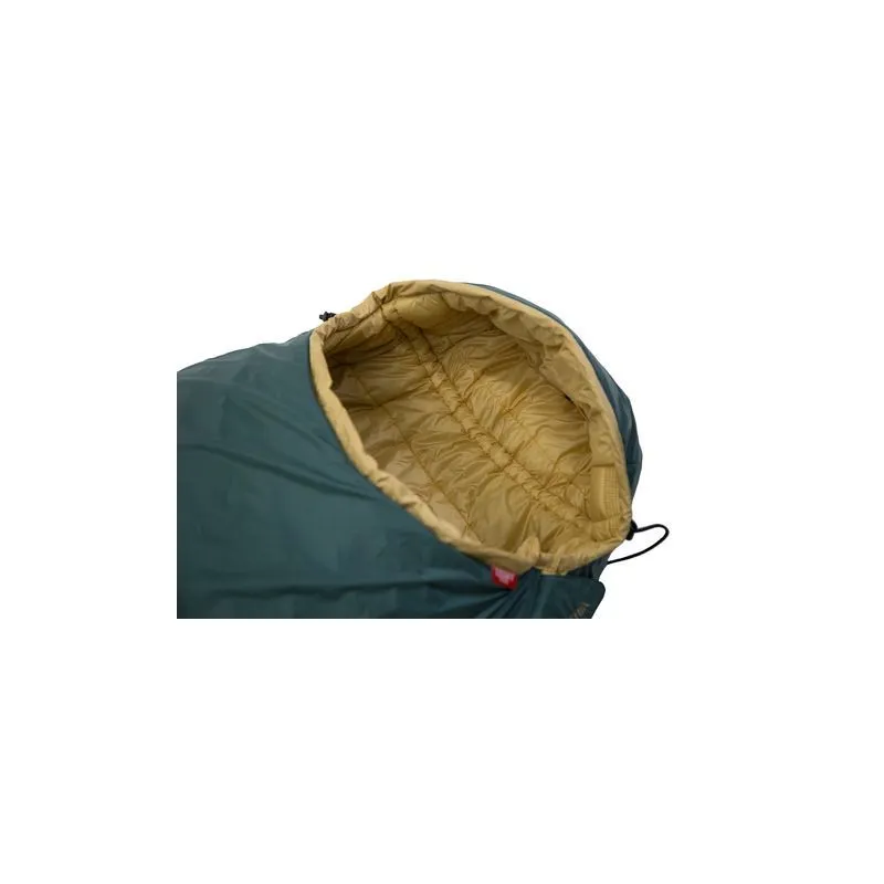 Saco de dormir CARINTHIA G145 L Derecha (amarillo musgo)