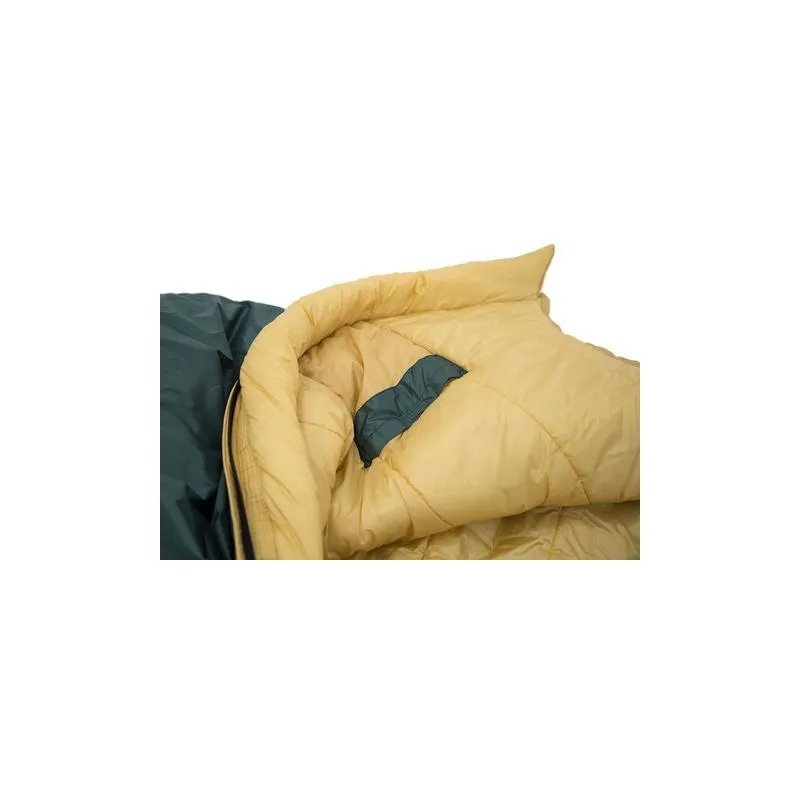 Saco de dormir CARINTHIA G145 L Derecha (amarillo musgo)