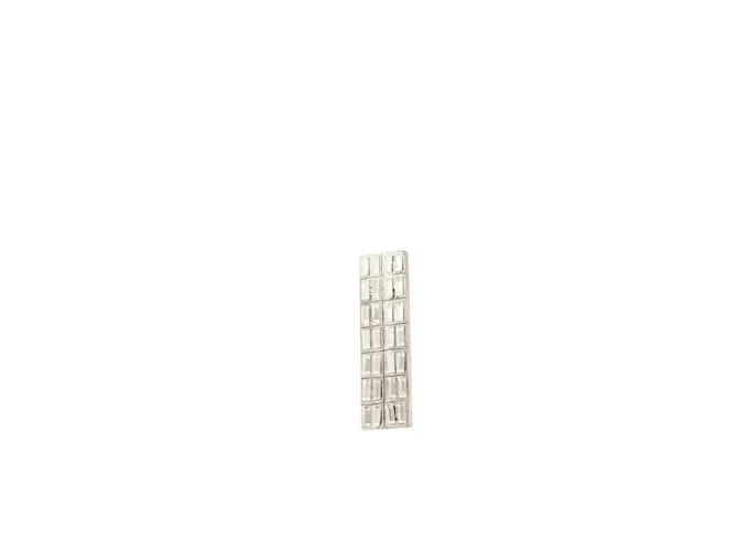 Saint Laurent Broche Plata 