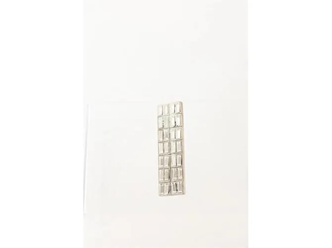 Saint Laurent Broche Plata 