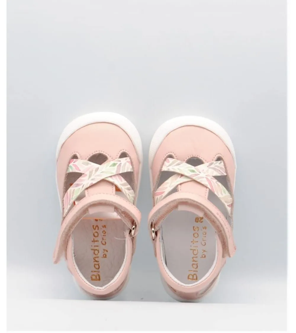 SANDALIA BLANDITOS CALZADO RESPETUOSO CALA ROSA BABY