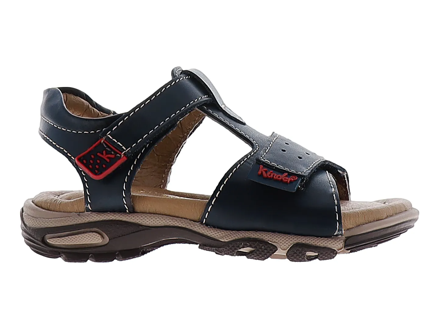 Sandalias Kinder 7417 Azul Para Niño