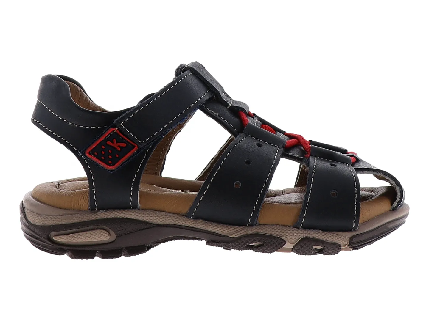 Sandalias Kinder 7418 Azul Para Niño