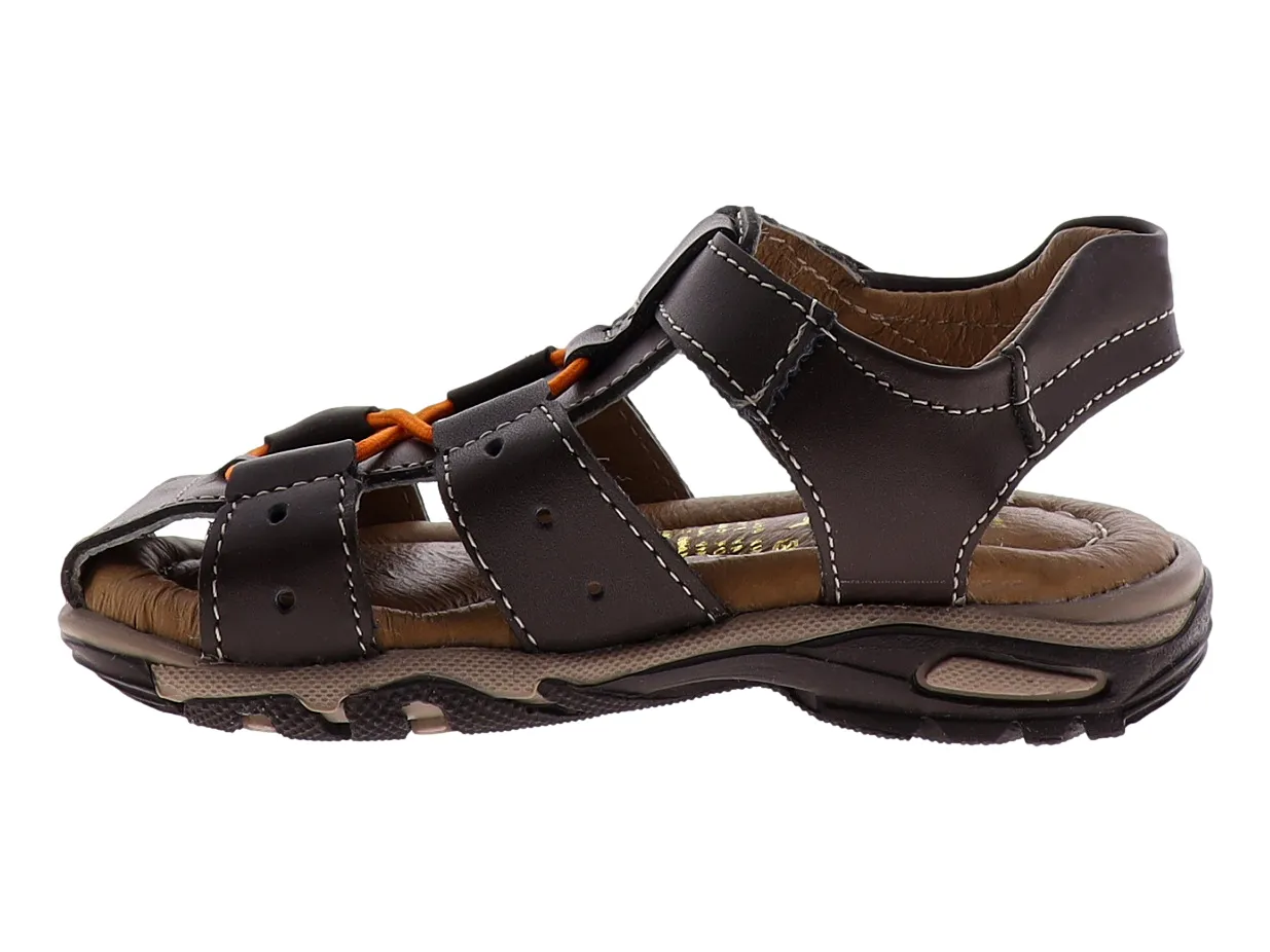 Sandalias Kinder 7418 Cafe Para Niño