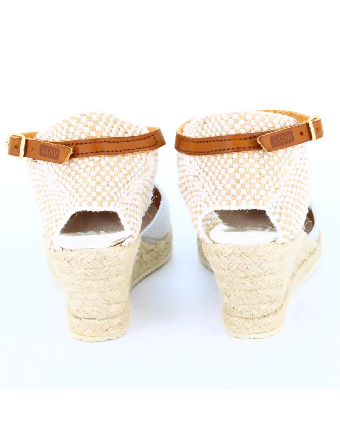 Sandalias Mujer Cuña LIZARD Blanco