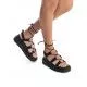 Sandalias plataformas Xti con diseño romano