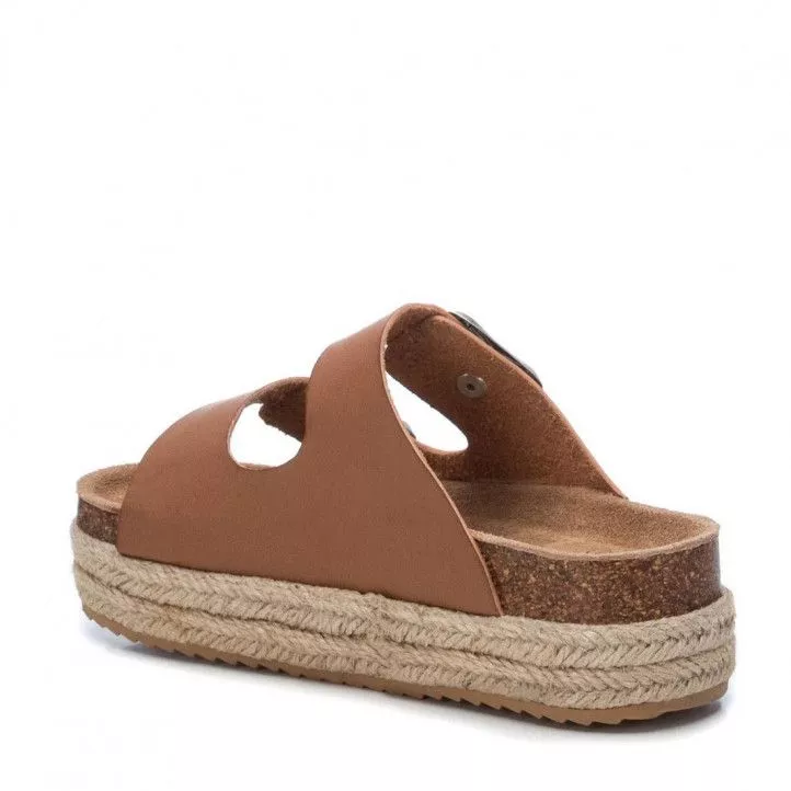 sandalias Xti con suela doble de 4 cm