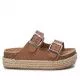 sandalias Xti con suela doble de 4 cm