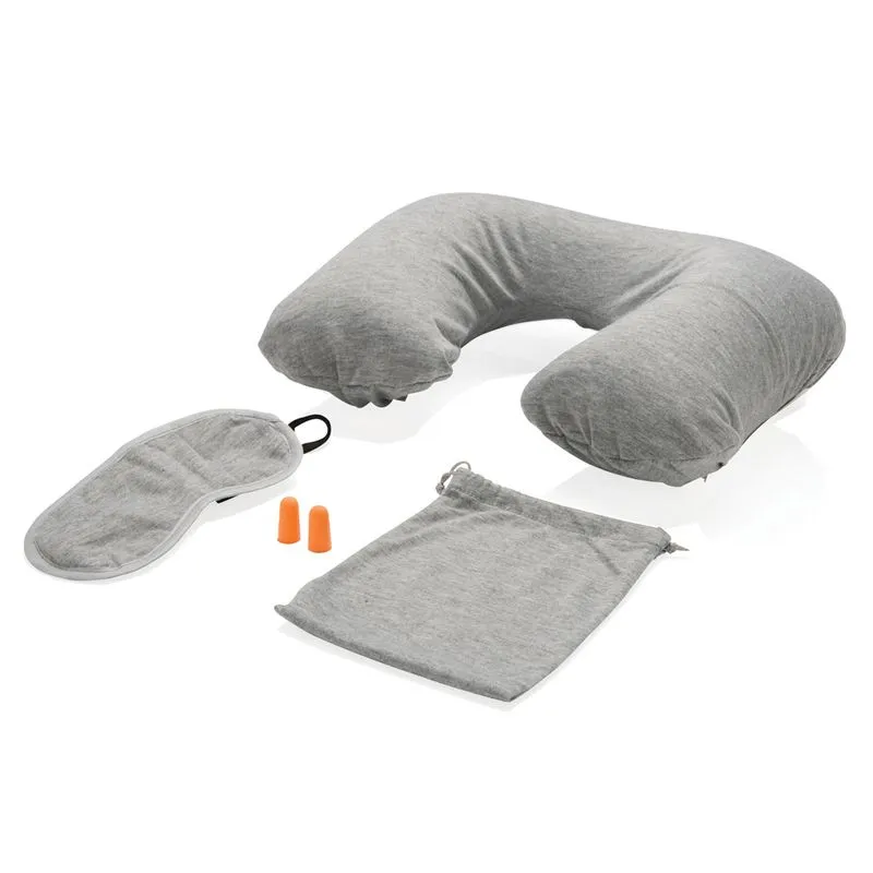 Set confort de viaje personalizable con logotipo