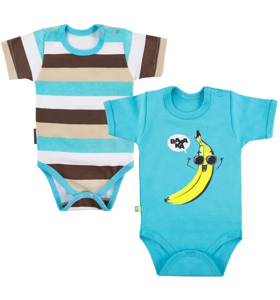 Set de 2 bodies cortos para niño colección Tutti Frutti