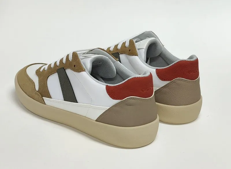 Sneakers Geox U45BUB piel blanco