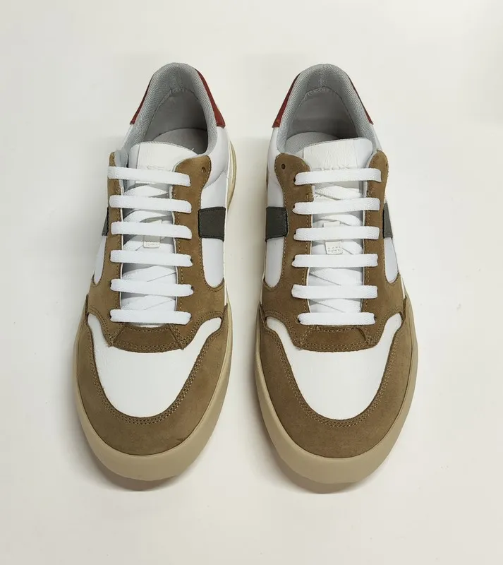 Sneakers Geox U45BUB piel blanco