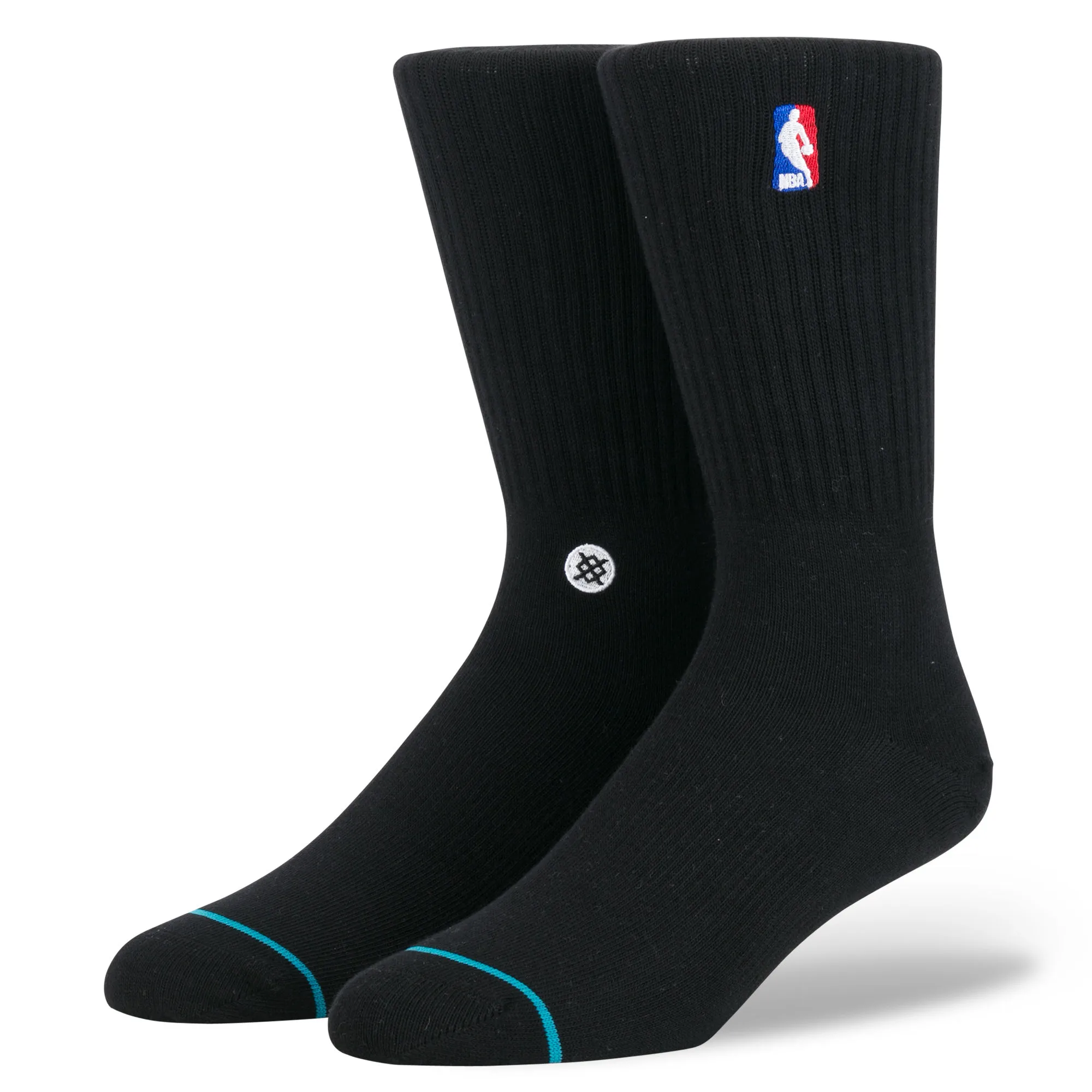 Stance NBA Logoman Crew BLK